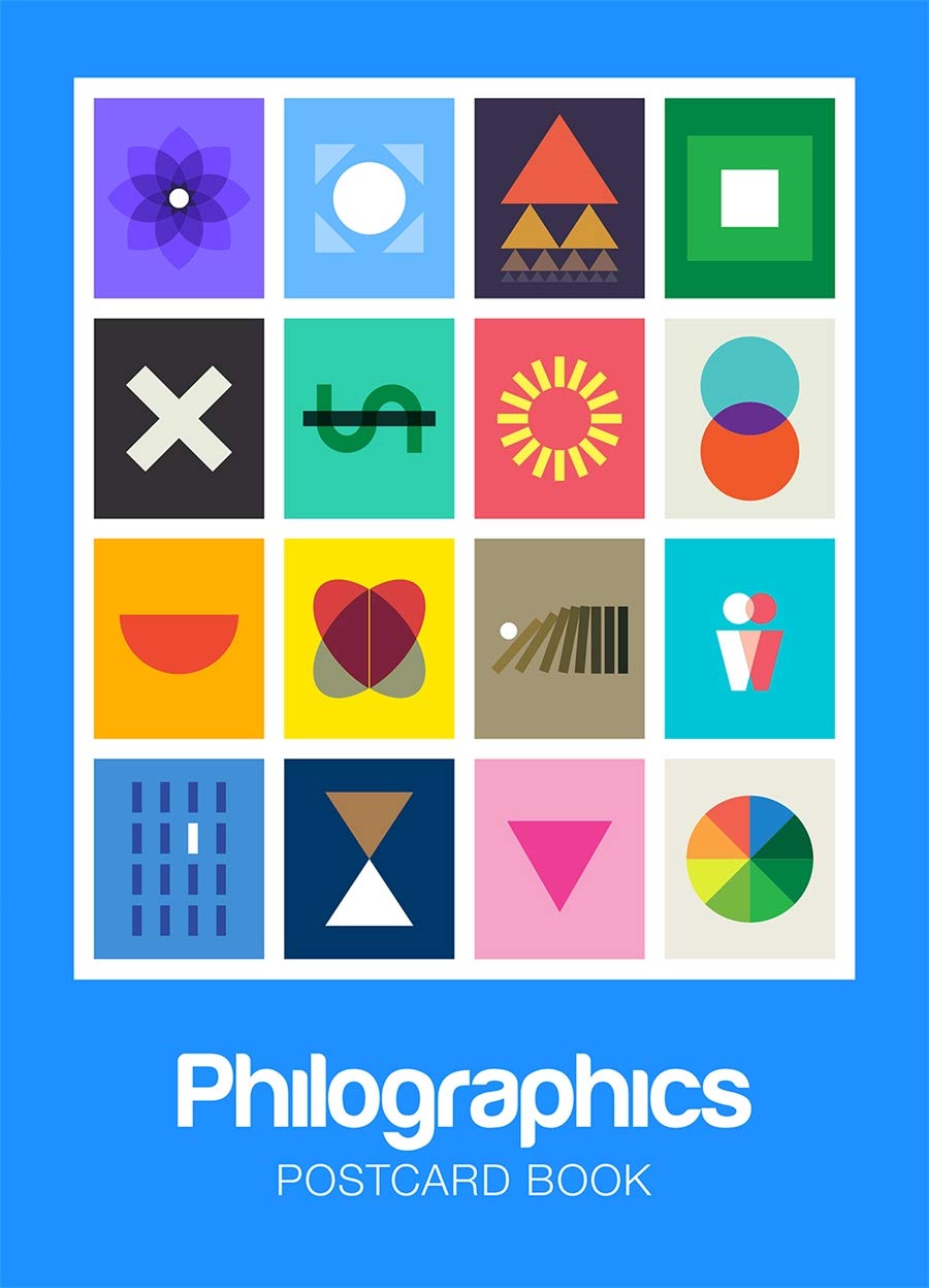 Philographics Postcard Book